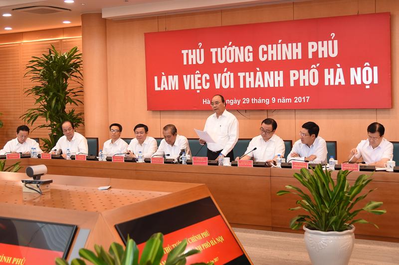 Thủ tướng khẳng định cái gì Hà Nội làm tốt thì để cho Hà Nội làm.<br>